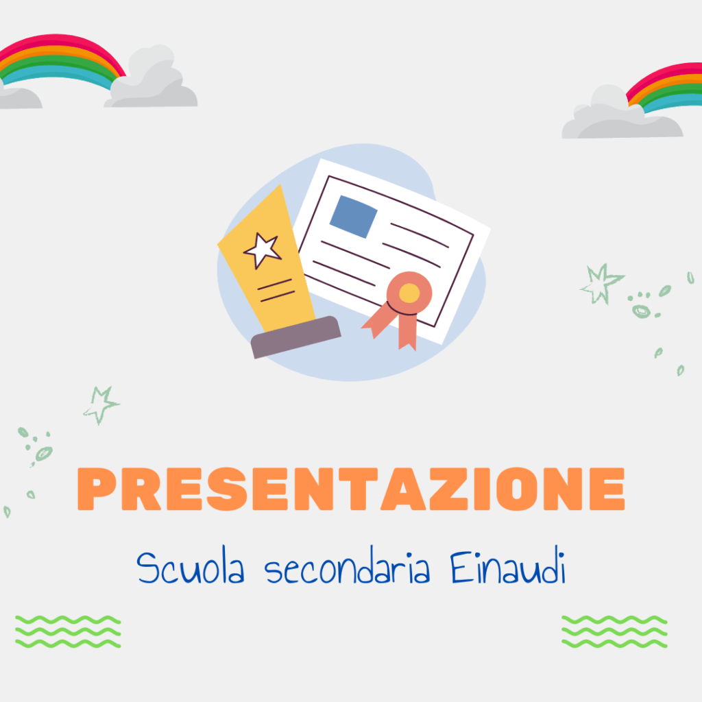 presentazione scuola secondaria einaudi